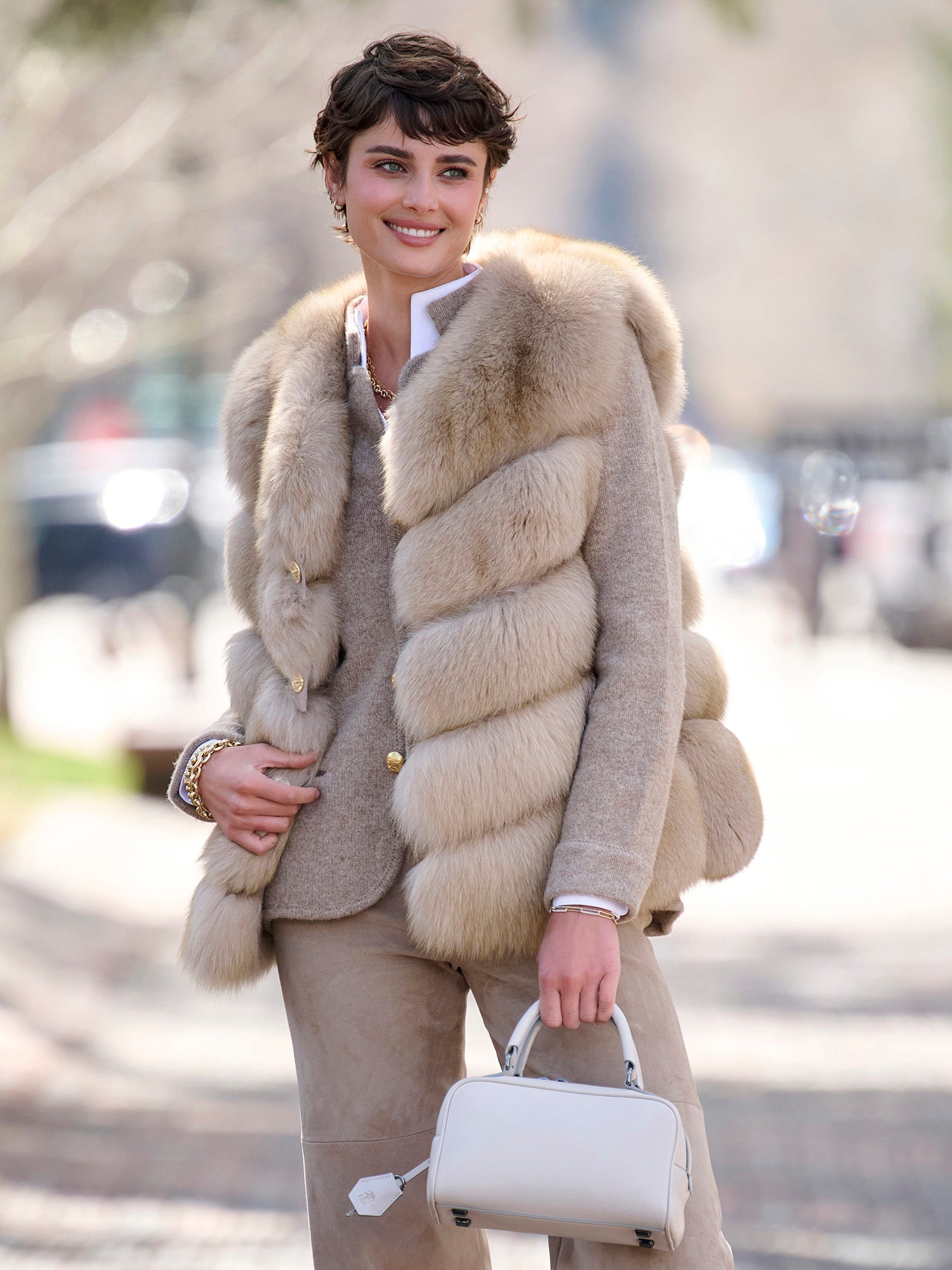 Sofie Fox Fur Vest – Gorsuch