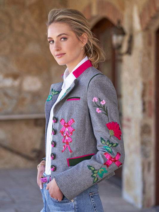 Mitzi Loden Embroidered Jacket