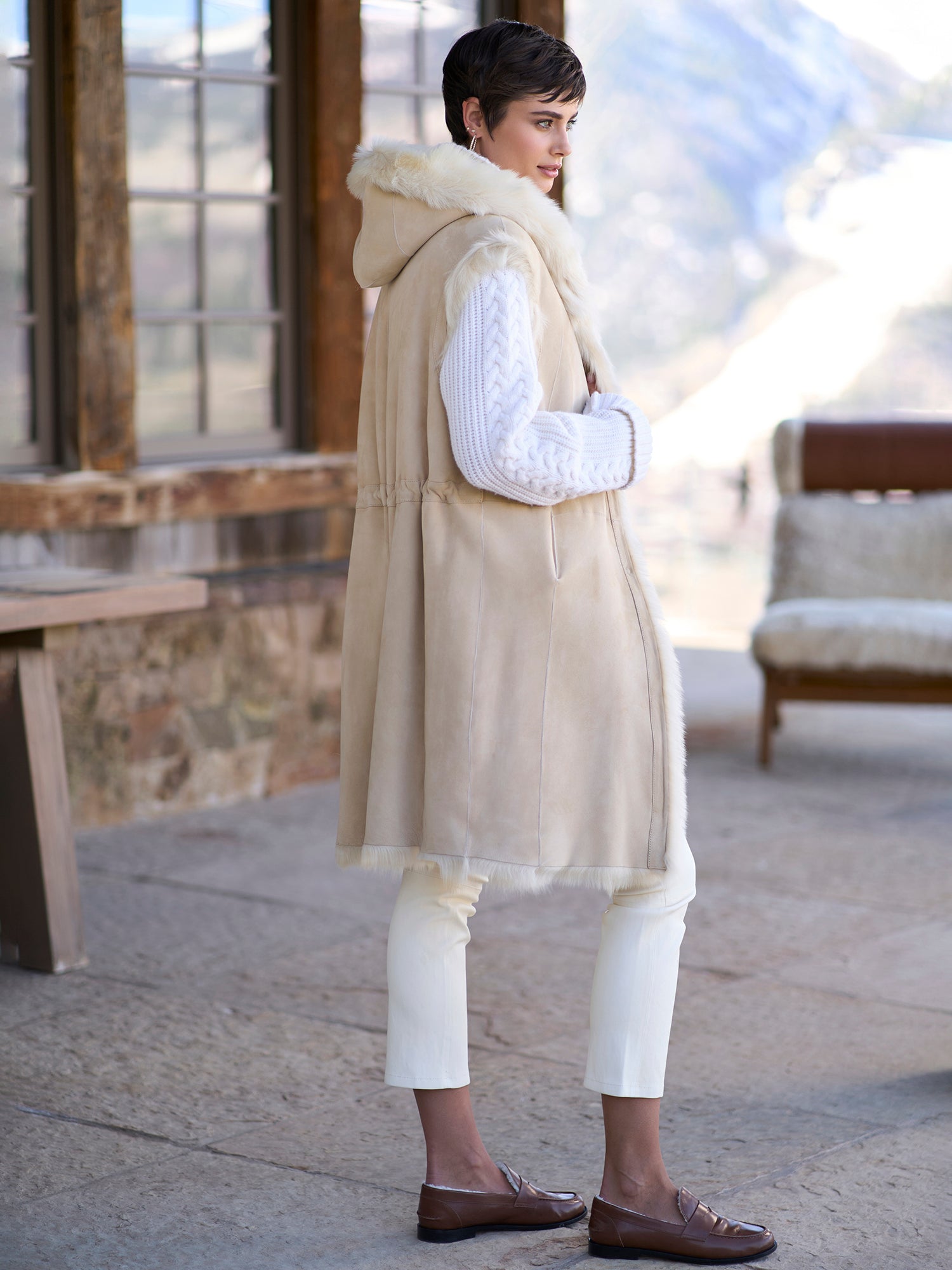 トップス HERILL 23AW Cashmere Norwegian Sweater HERILL Norwegian Sweater(Navy)【ユニセックス】 - BAZAAR by