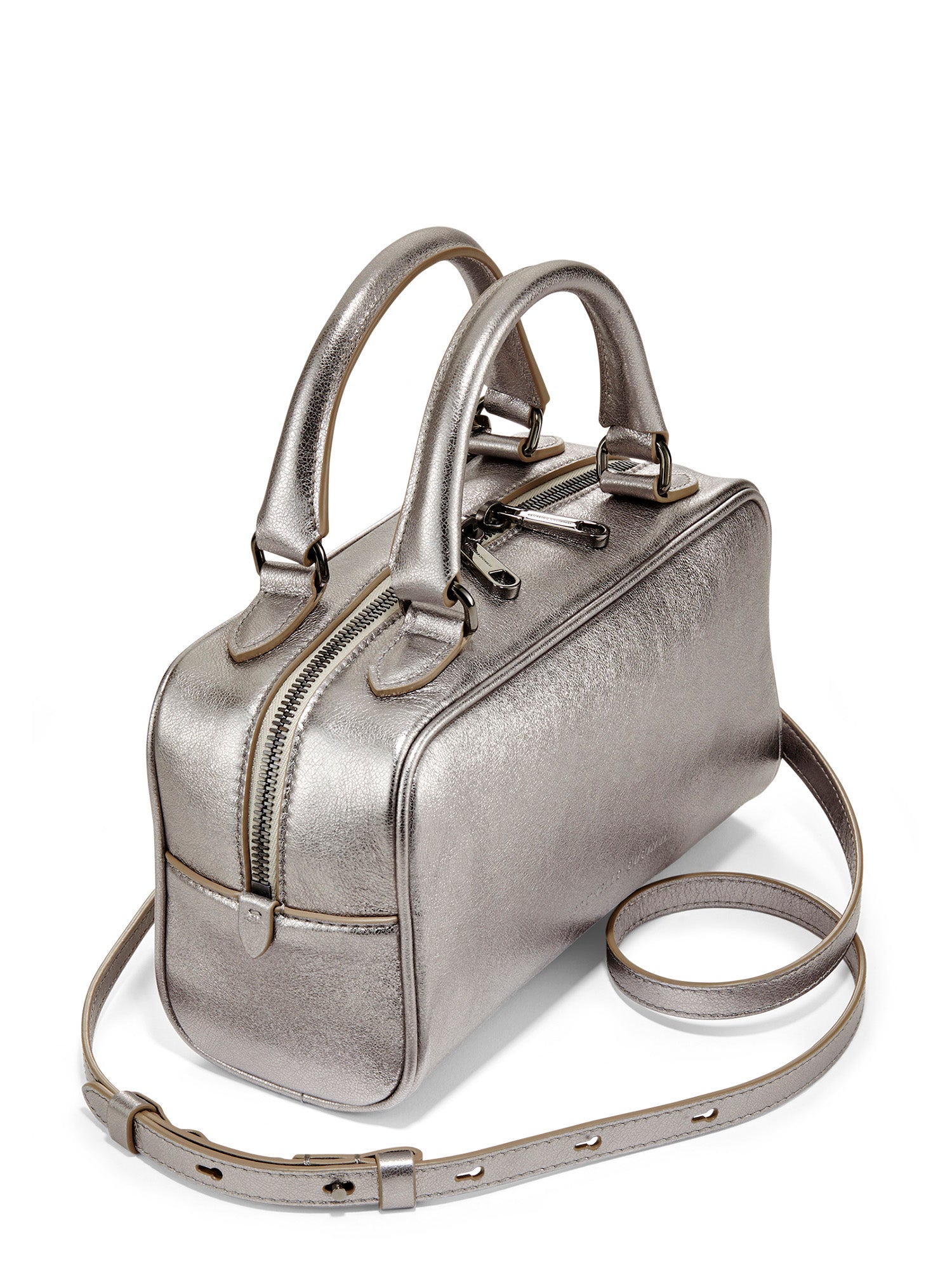 Metallic Leather Shoulder Bag – Gorsuch