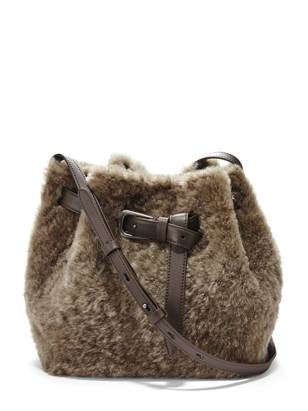 Shearling Bucket Bag – Gorsuch