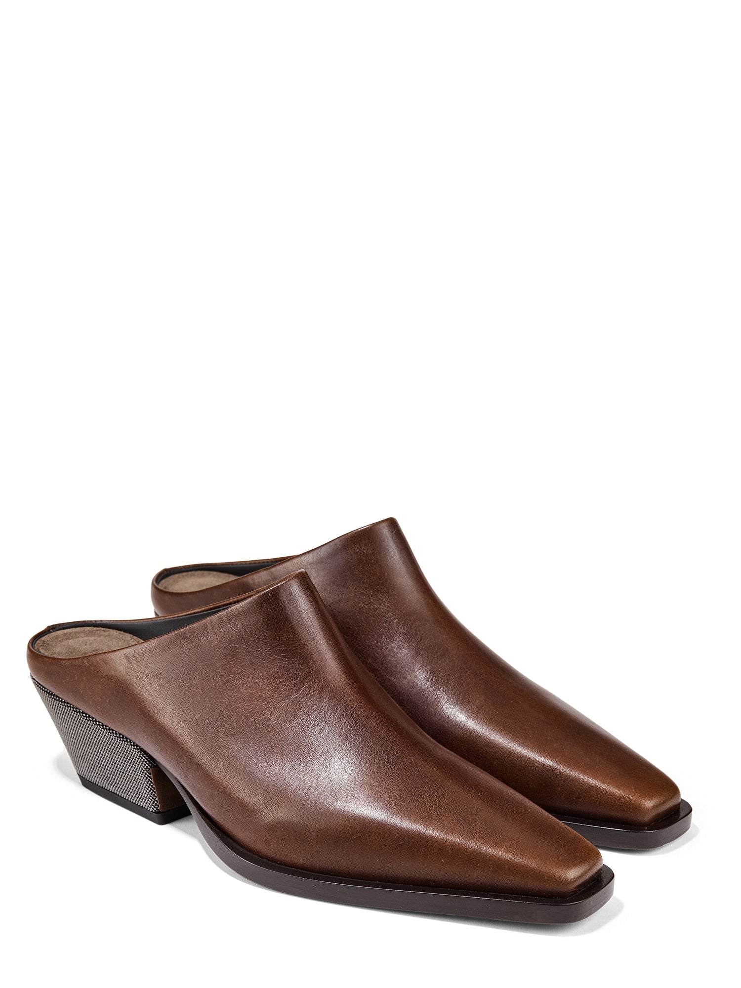 Monili Leather Mule – Gorsuch