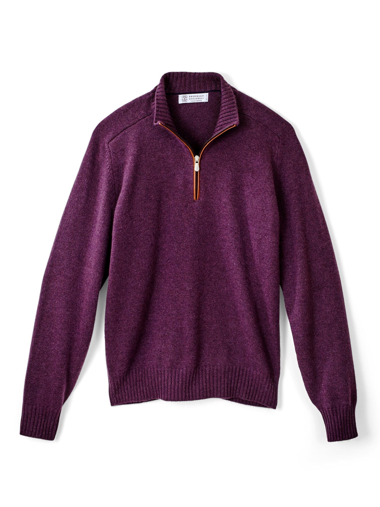 フ*)様 Brunello Cucinelli スウィングトップ 50 Marco Cashmere Quarter Zip Sweater – Gorsuch