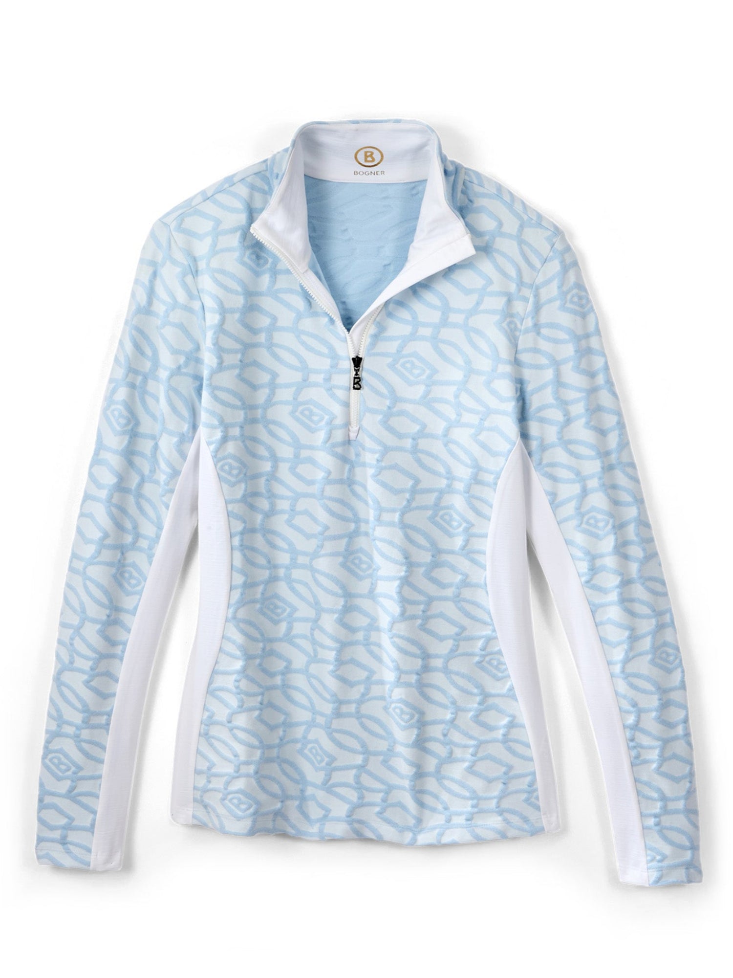 Jasmina Jacquard Jersey Tec Turtleneck – Gorsuch