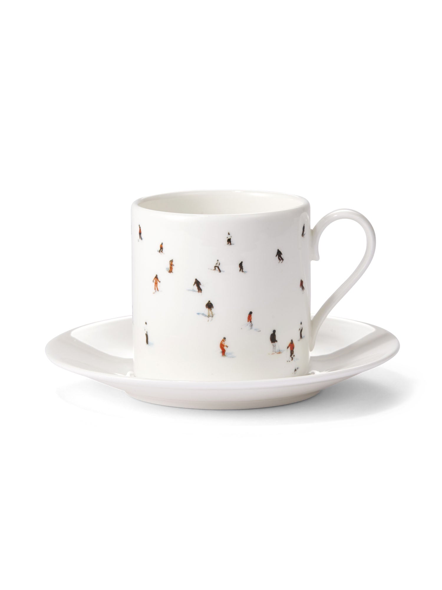 Skier Espresso Cup And Saucer – Gorsuch