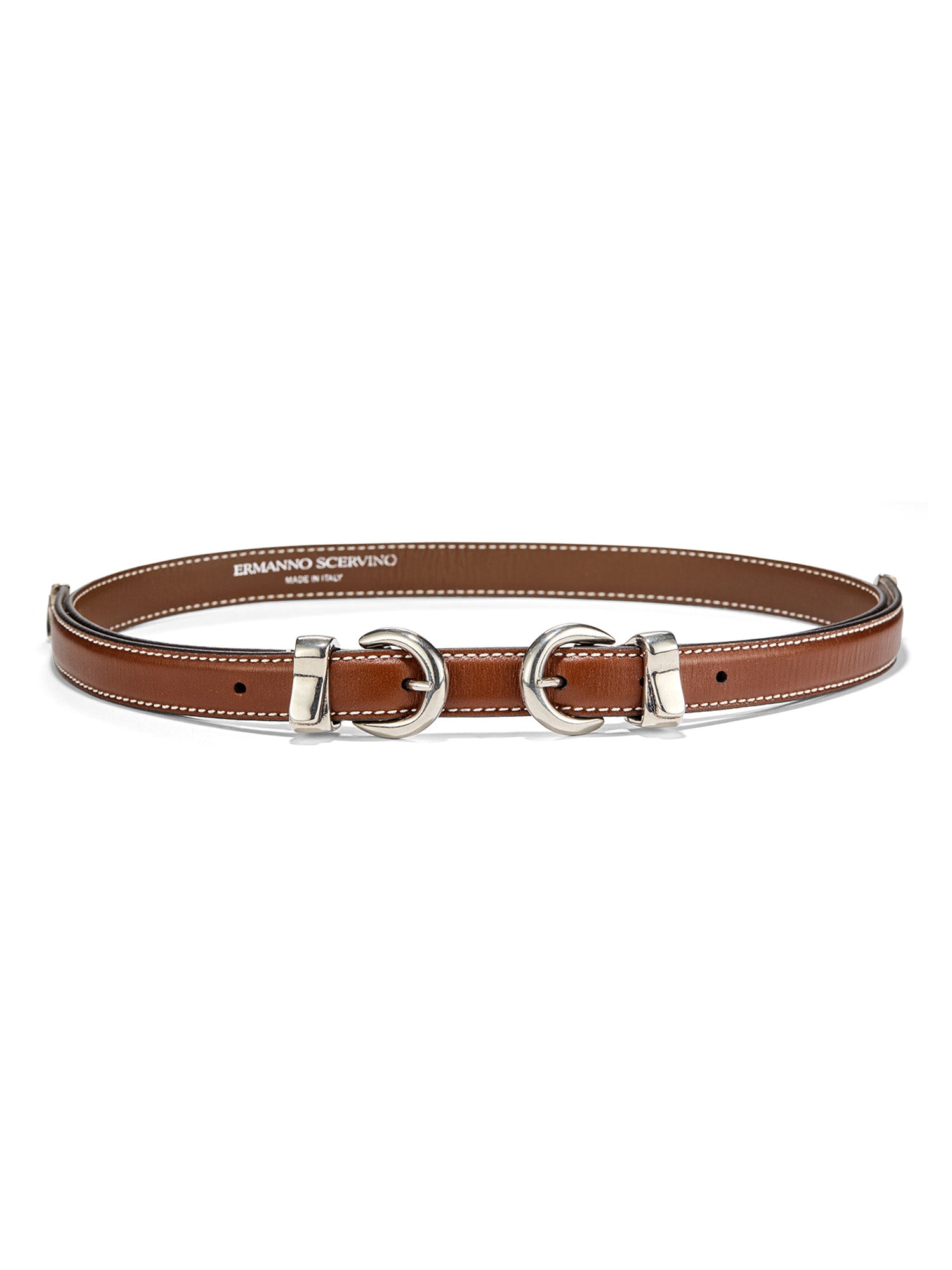 【Y2K】ermanno scervino PYTHON 2way belt Embroidered Belt with Spur - Western Belts for Men