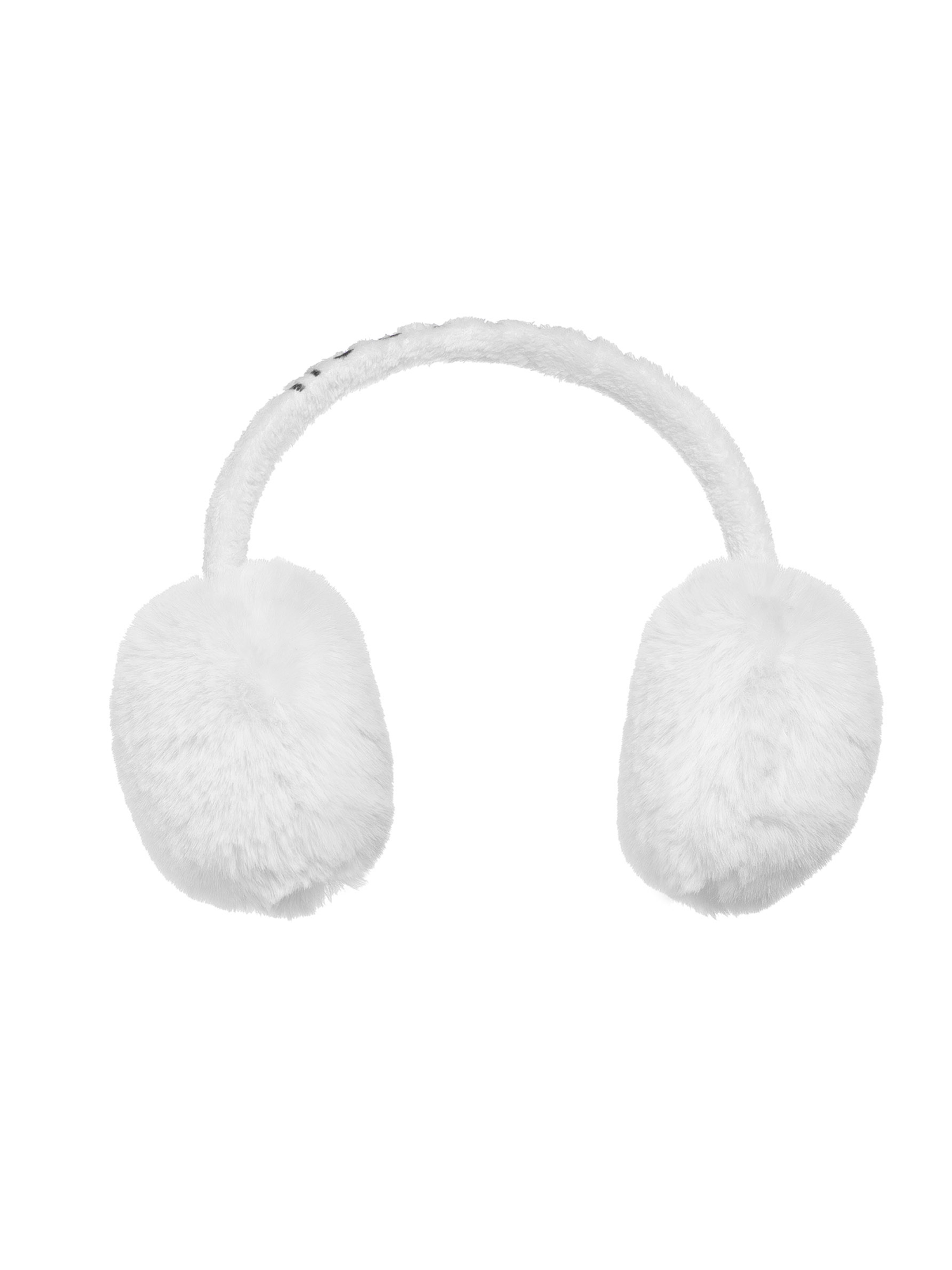 Cache oreilles fourrure blanc - Fur earmuffs white par Barts : Headict