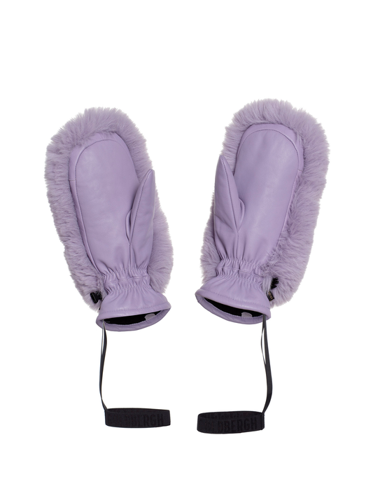 Hill Faux Fur Ski Mitten