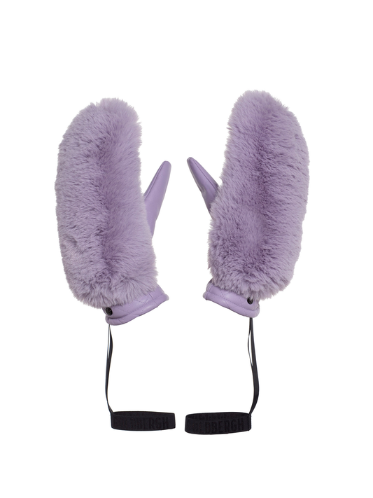 Hill Faux Fur Ski Mitten