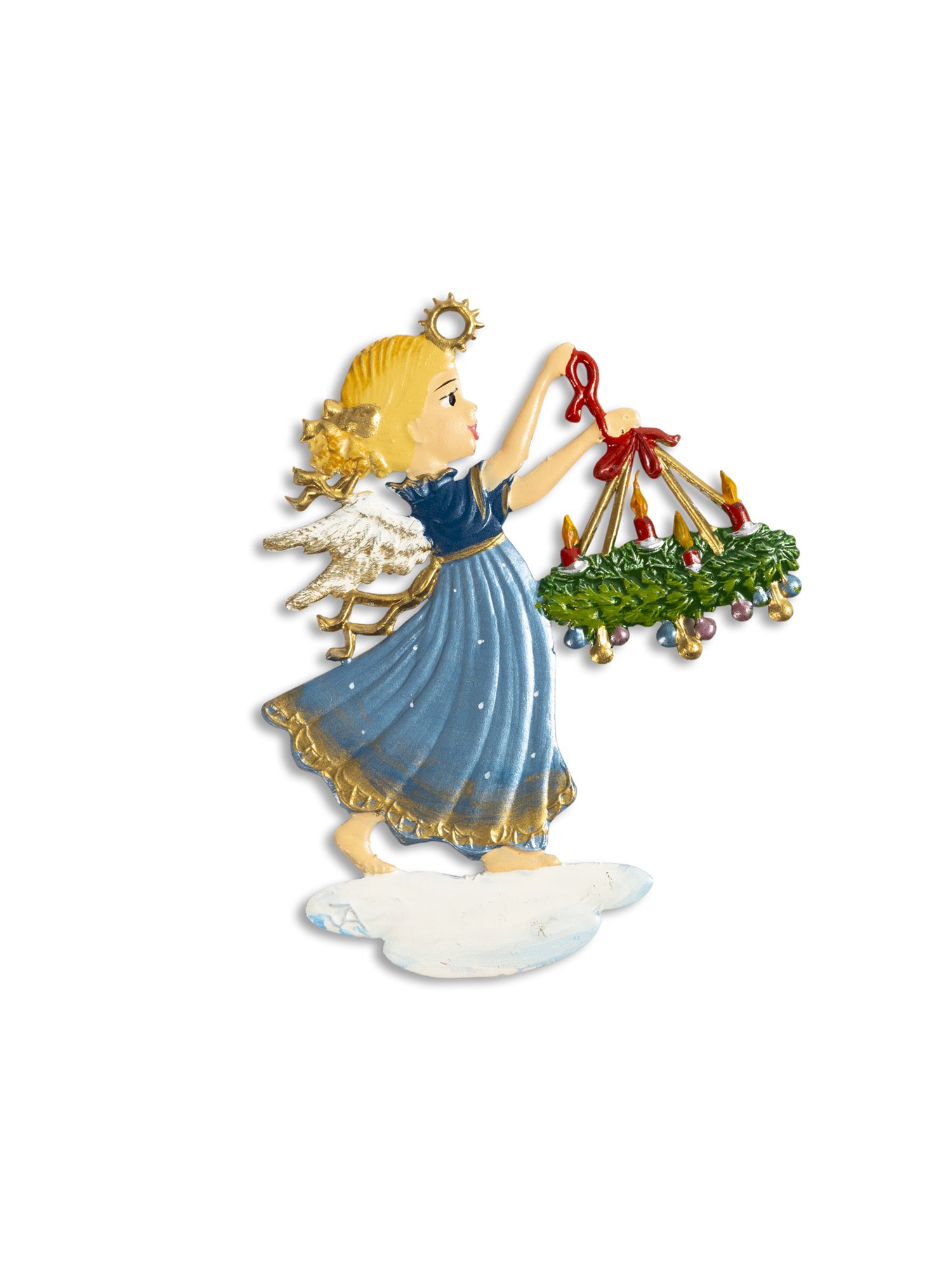 Angel Carrying Wreath Ornament – Gorsuch