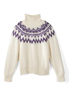 WHITE/PURPLE