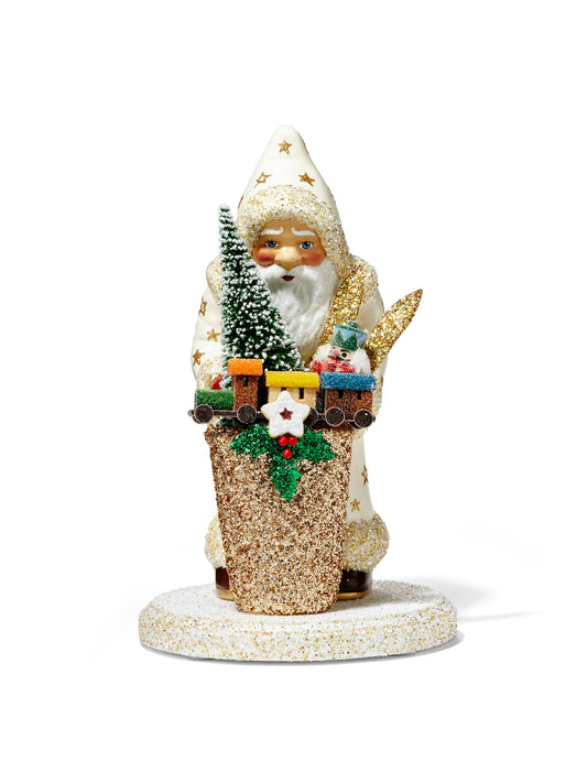 12" Santa With Toys