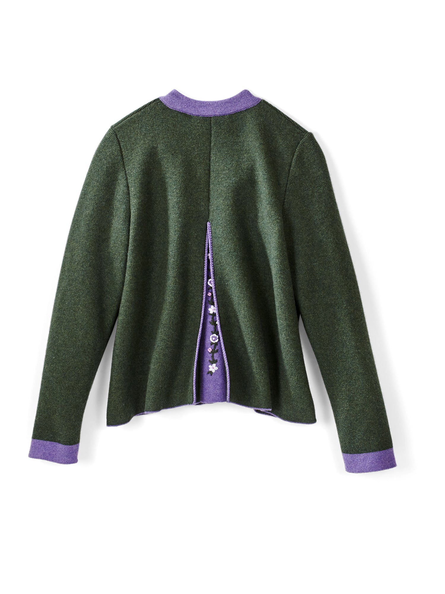 Lugano Embroidered Wool Cardigan – Gorsuch