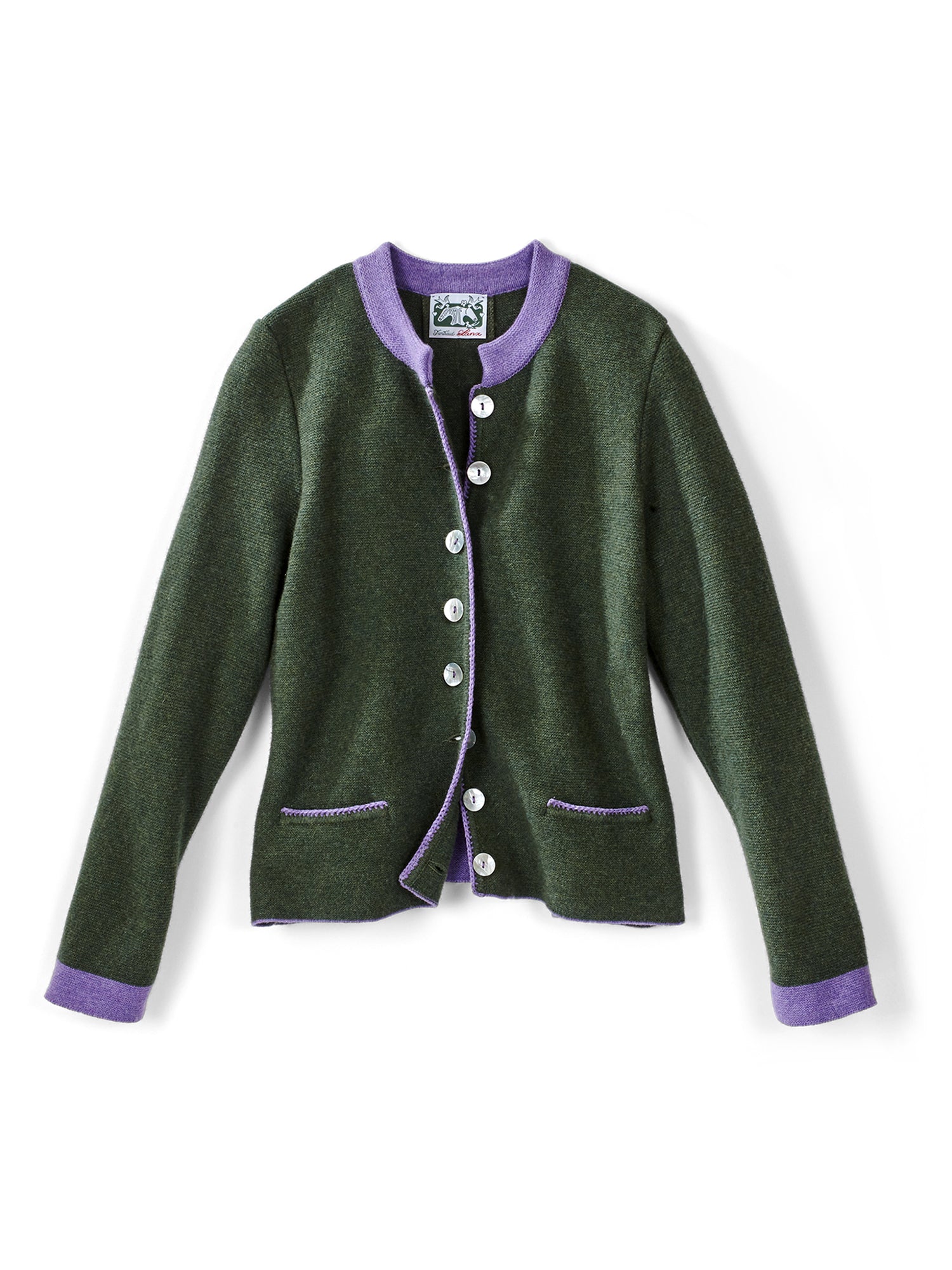 Lugano Embroidered Wool Cardigan – Gorsuch