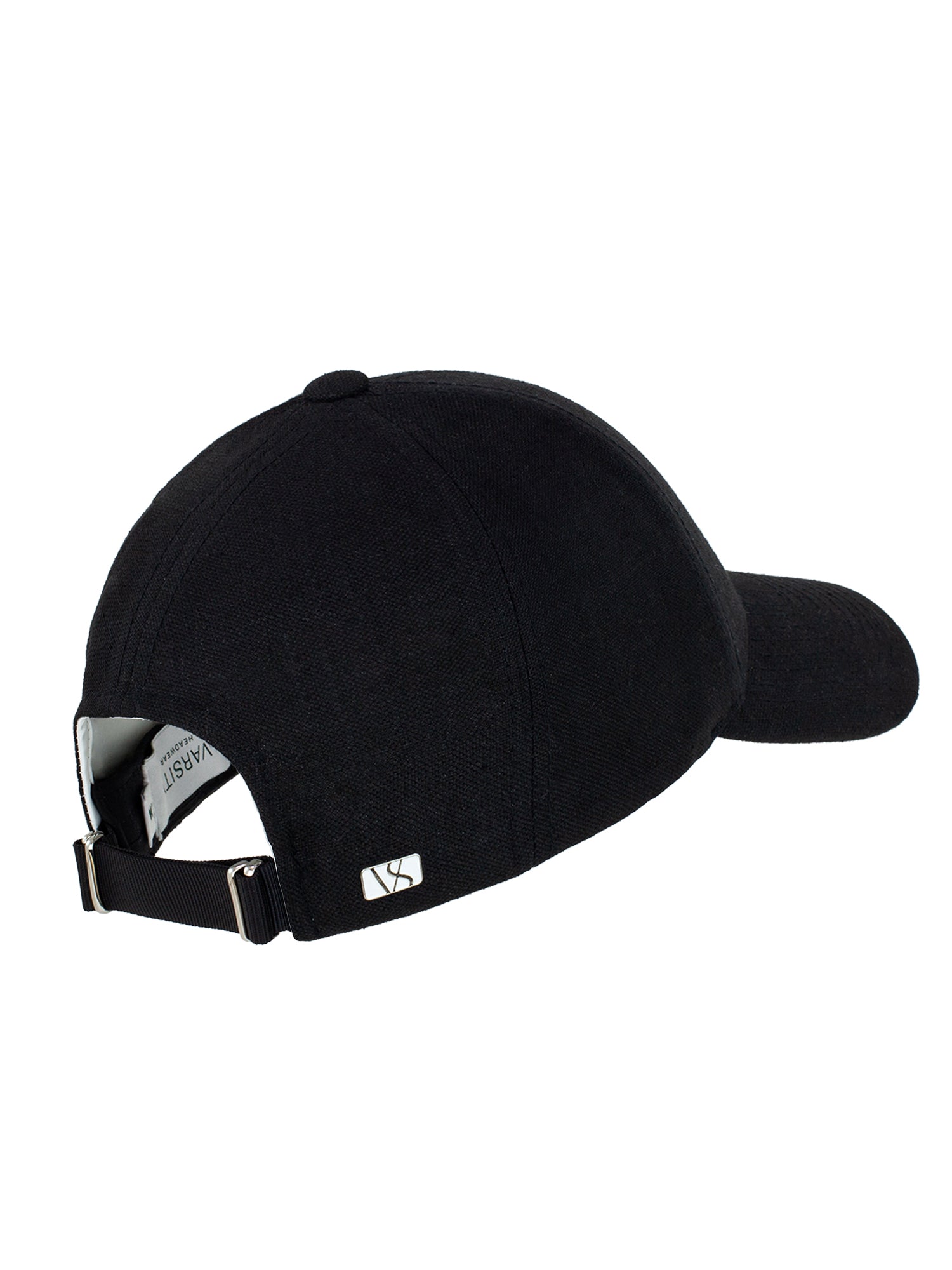 Linen Structured Cap Black – Gorsuch