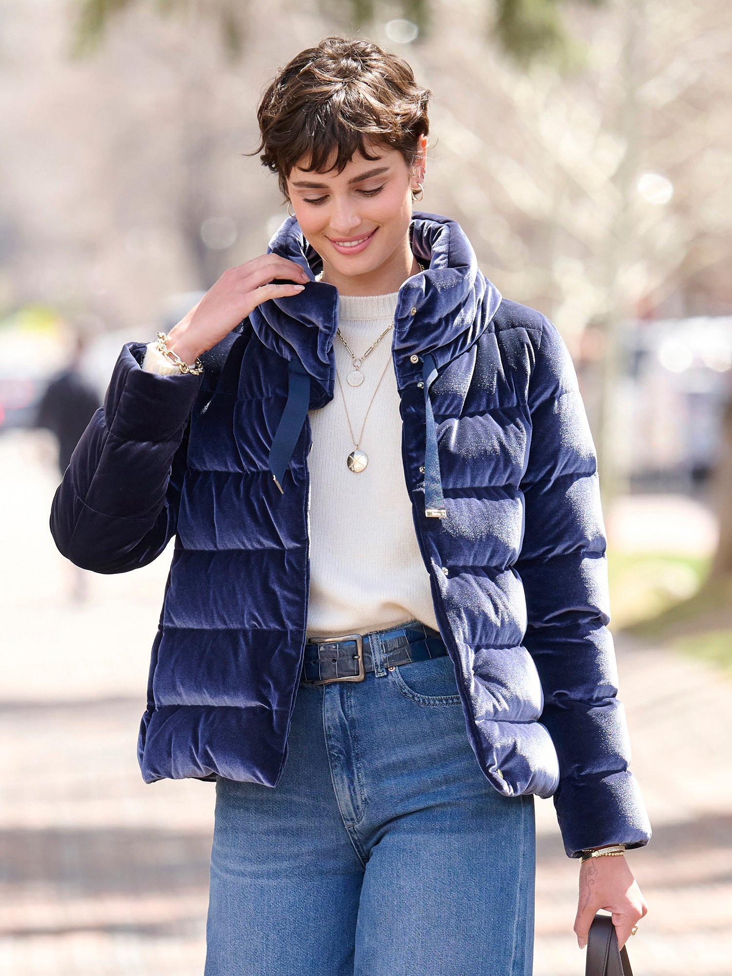 Thea Velvet Bomber Jacket – Gorsuch