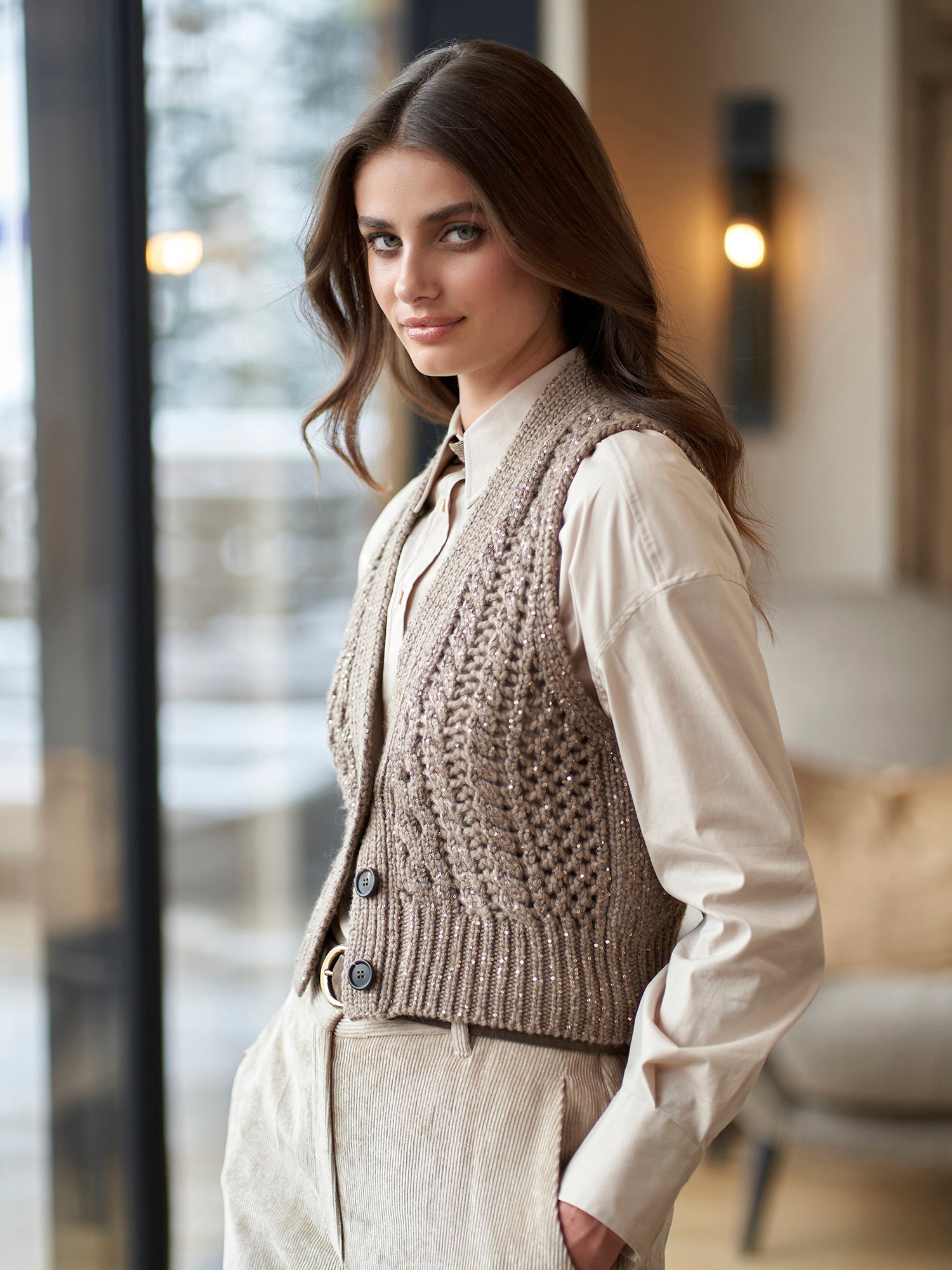 Cashmere Knit Vest – Gorsuch