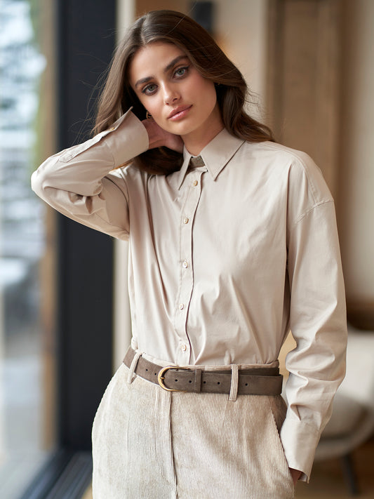 Monili Poplin Shirt