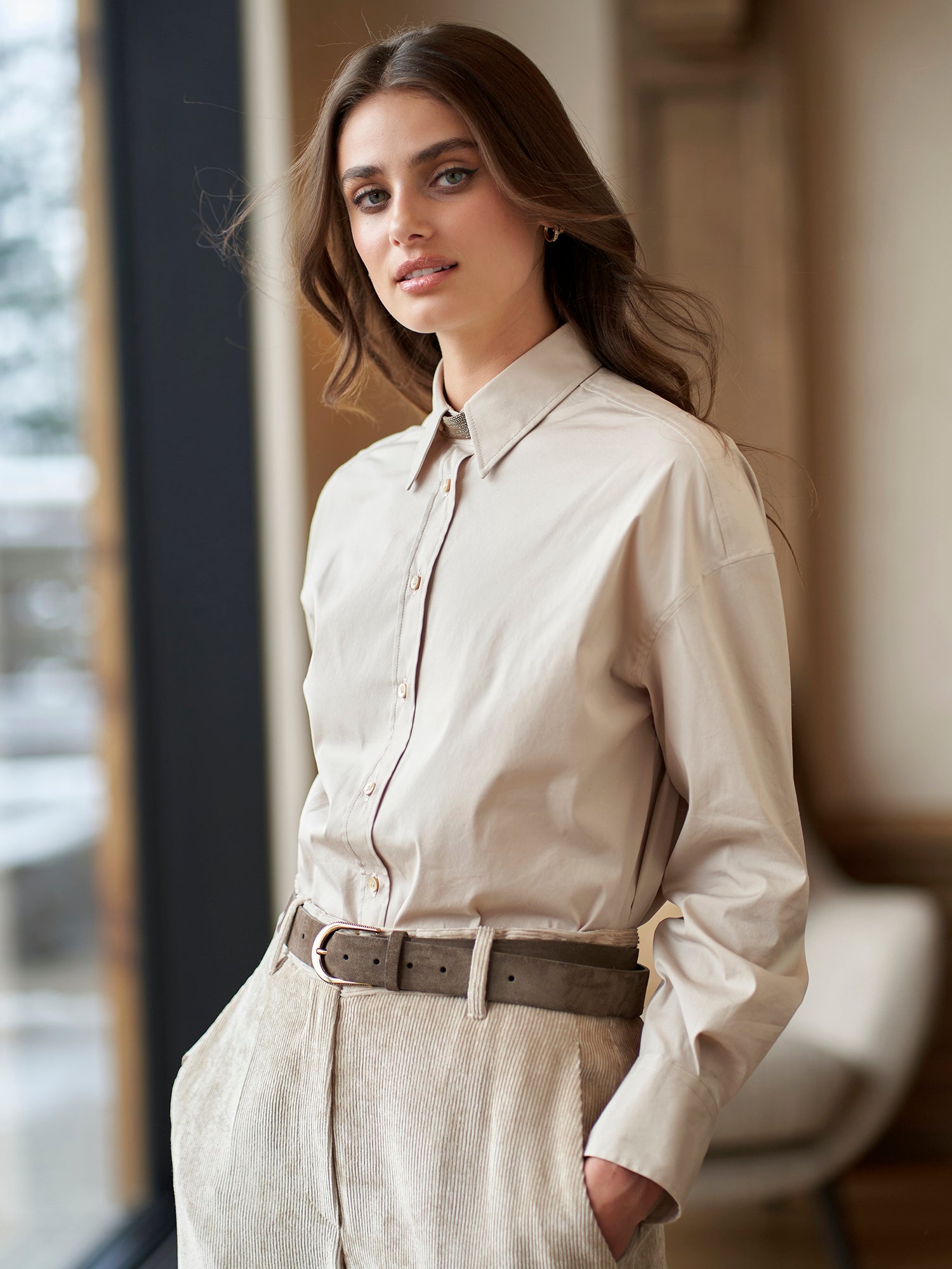 Monili Poplin Shirt