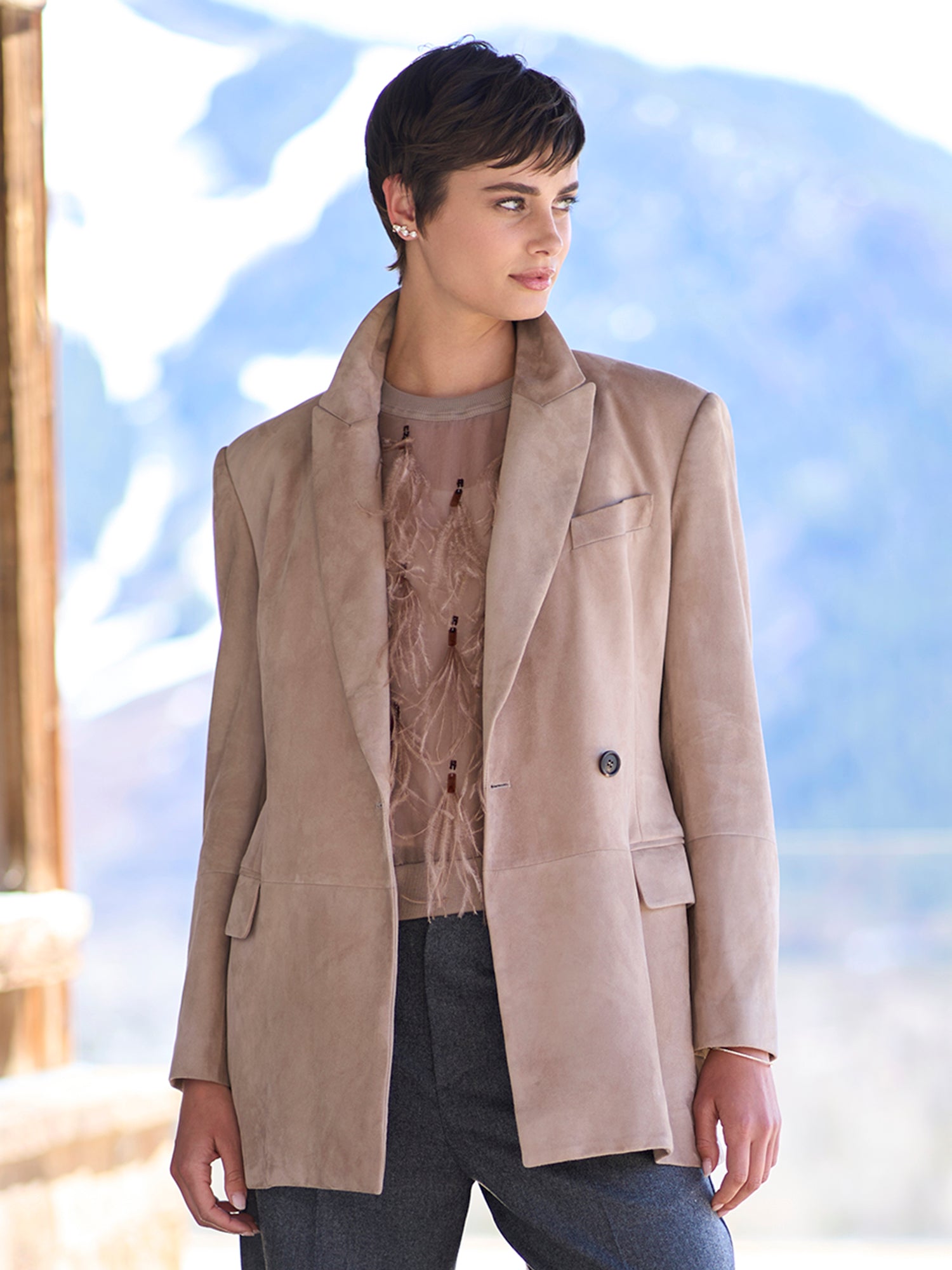 Suede Blazer – Gorsuch