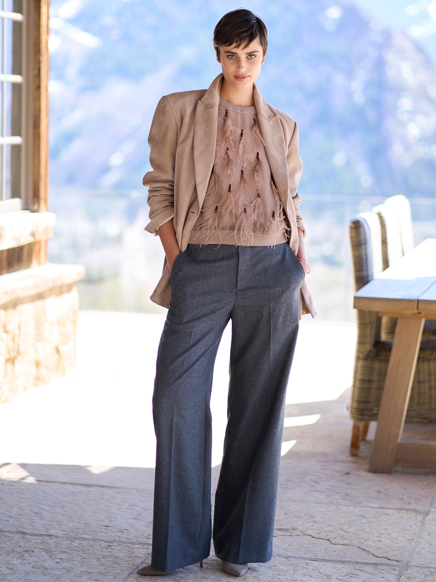 Suede Blazer – Gorsuch