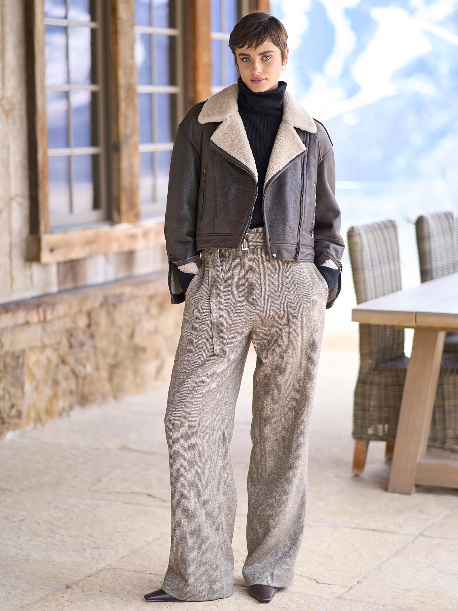 Lohen / SIDE BUCKLE PANTS 36 ベージュ Lohen / SIDE BUCKLE PANTS 36 ベージュ
