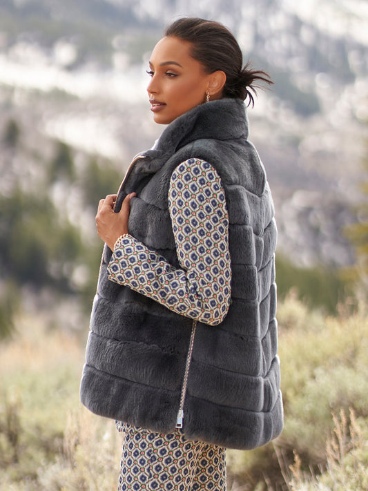 Sarah Rex Fur Vest