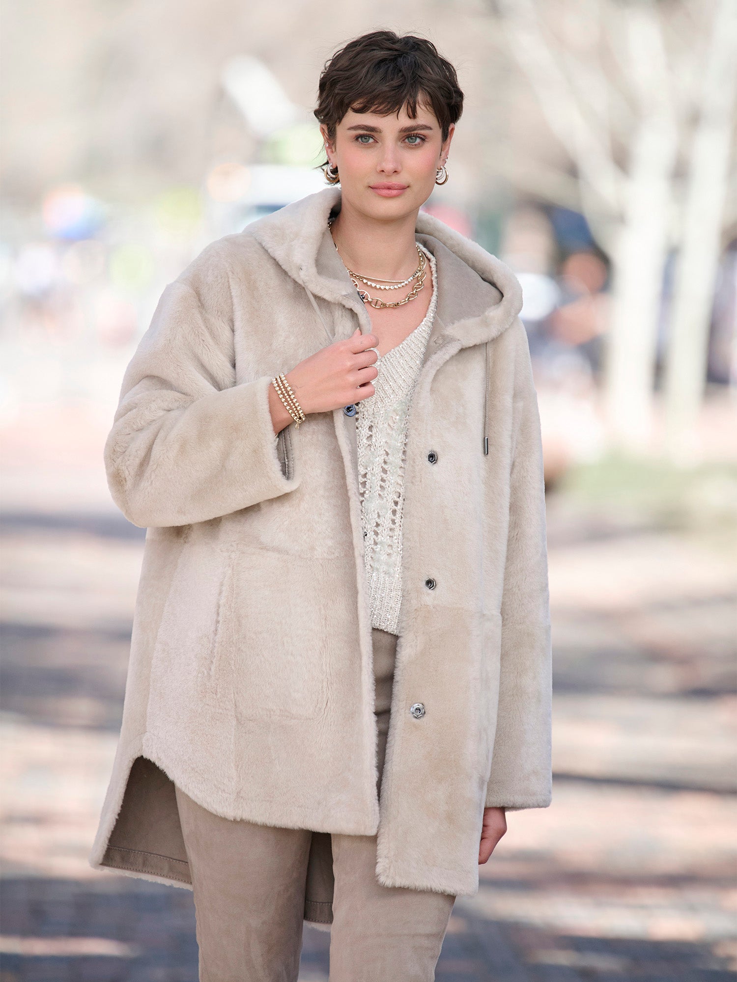 Kim Reversible Shearling Coat – Gorsuch