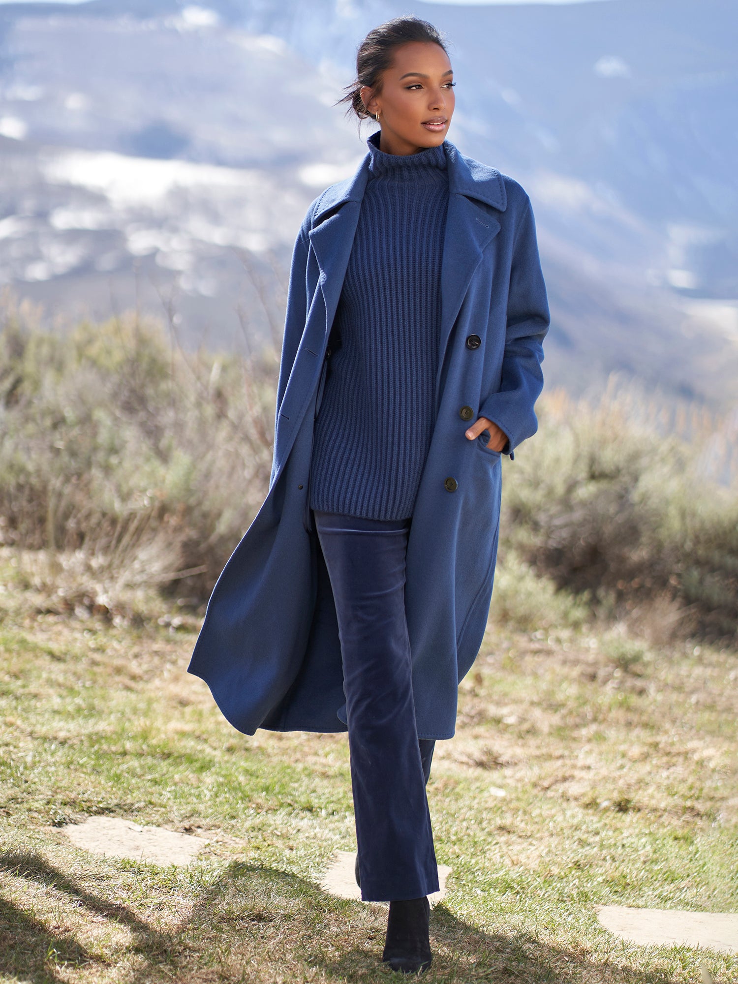 Granada Long Peacoat