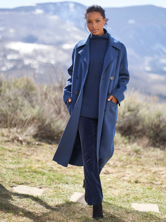 Granada Long Peacoat