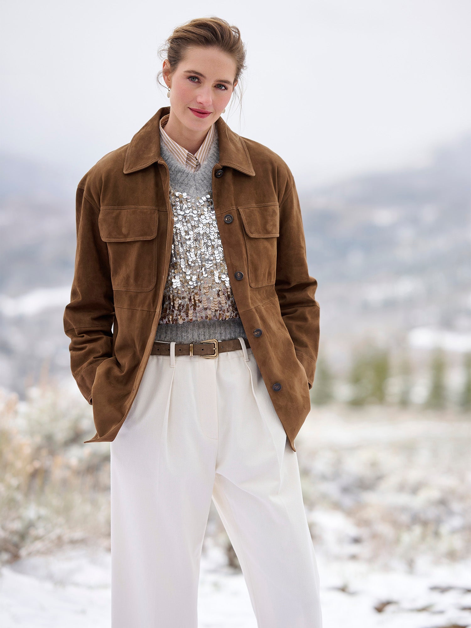 Ombre Paillette Sweater Vest – Gorsuch
