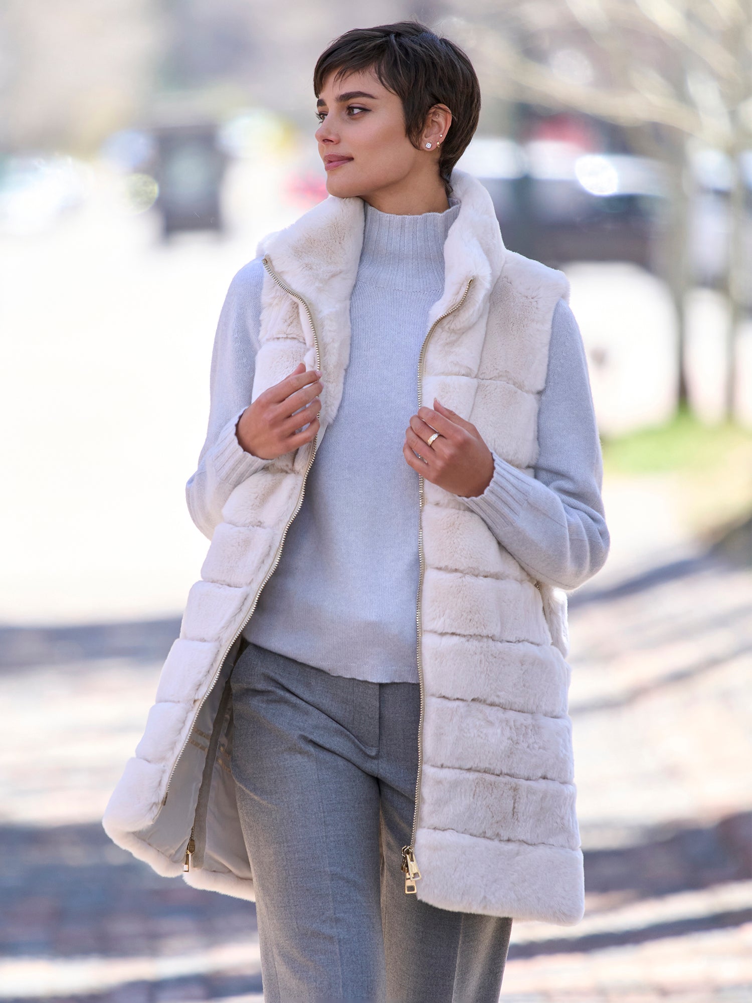 Serena Rex Fur Vest – Gorsuch