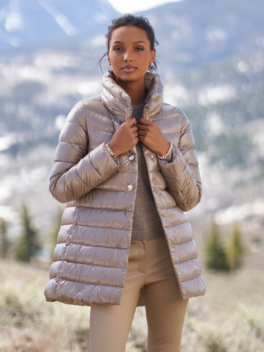 Lyndie Ultralight Down Coat