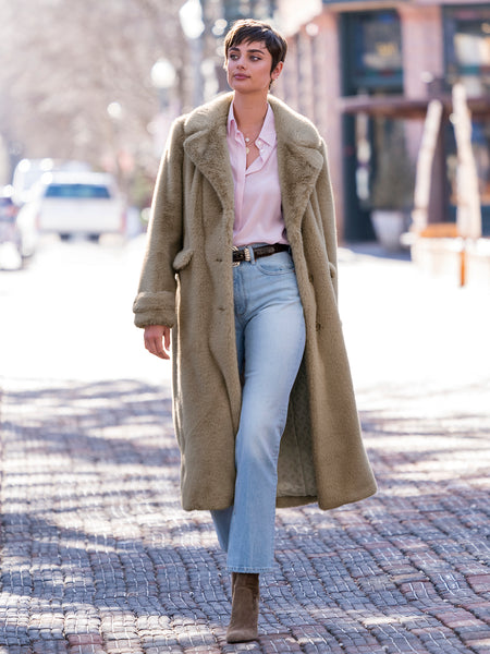 Quinn Faux Fur Coat – Gorsuch