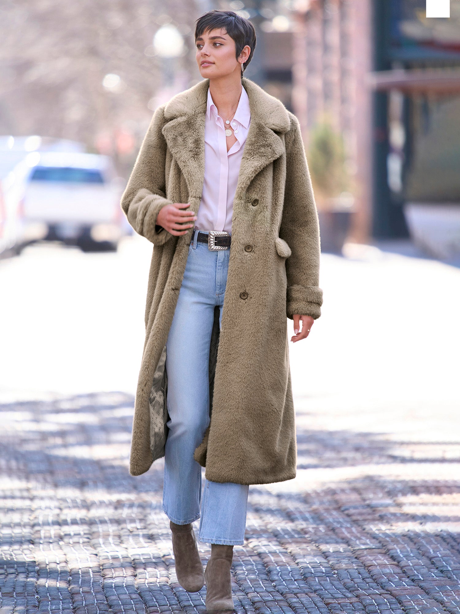 Quinn Faux Fur Coat – Gorsuch