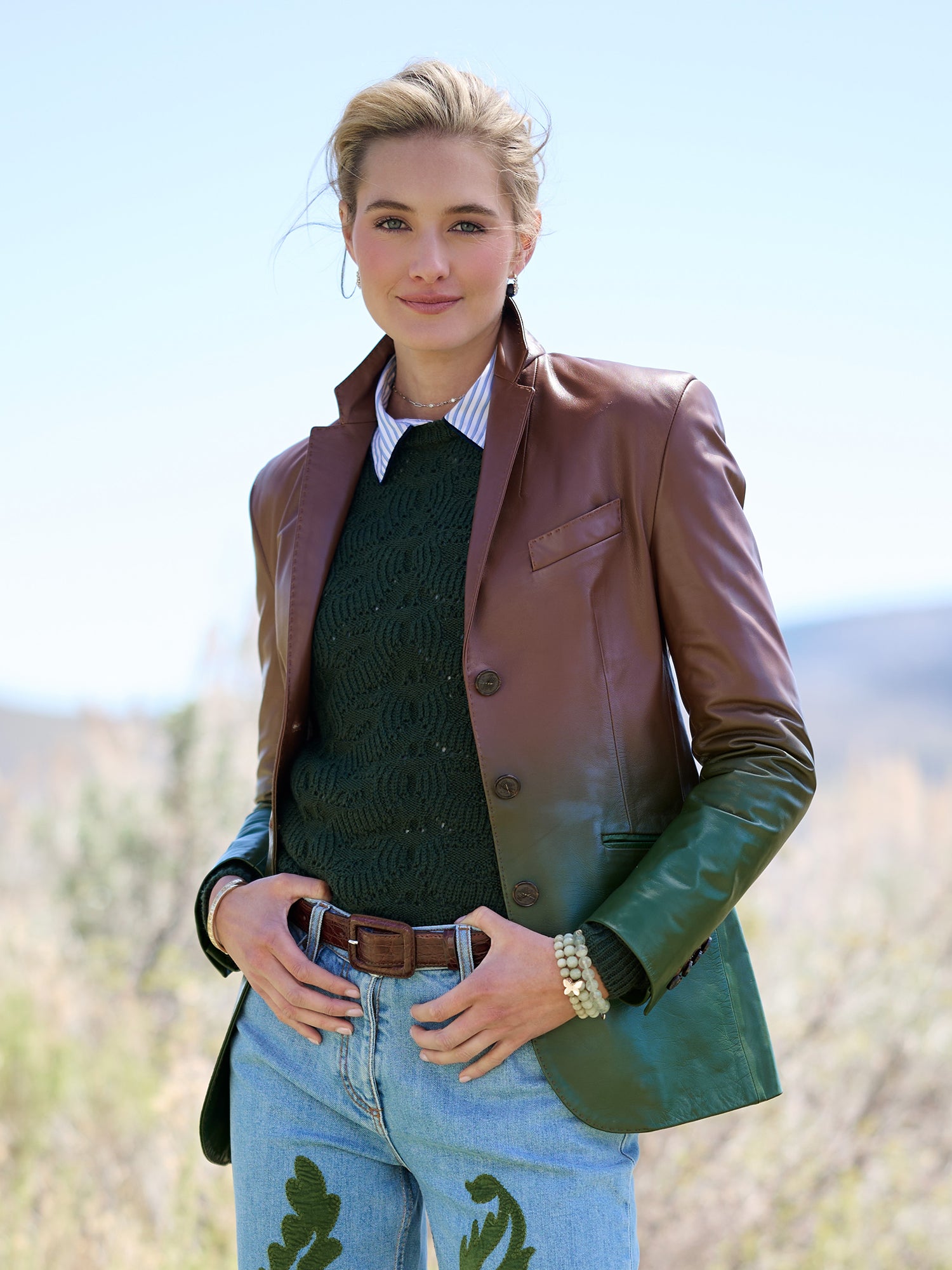 GREEN BROWN