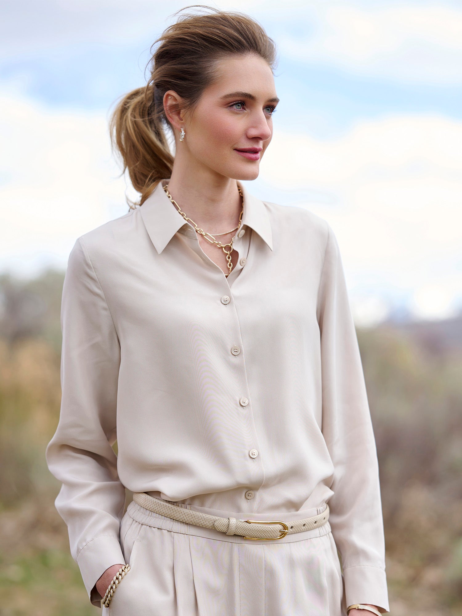 BEIGE/GOLD