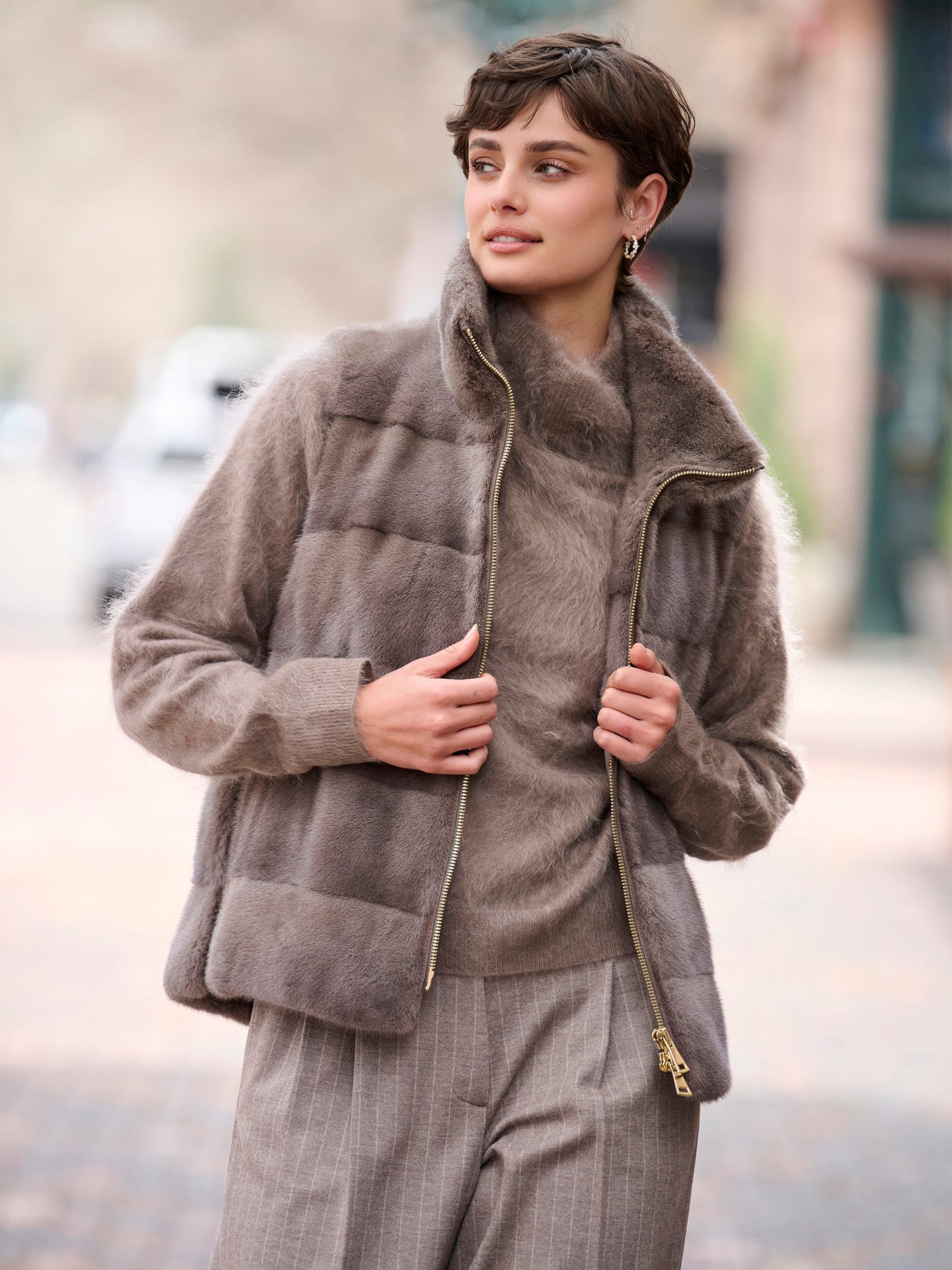 Sarah Mink Fur Vest – Gorsuch