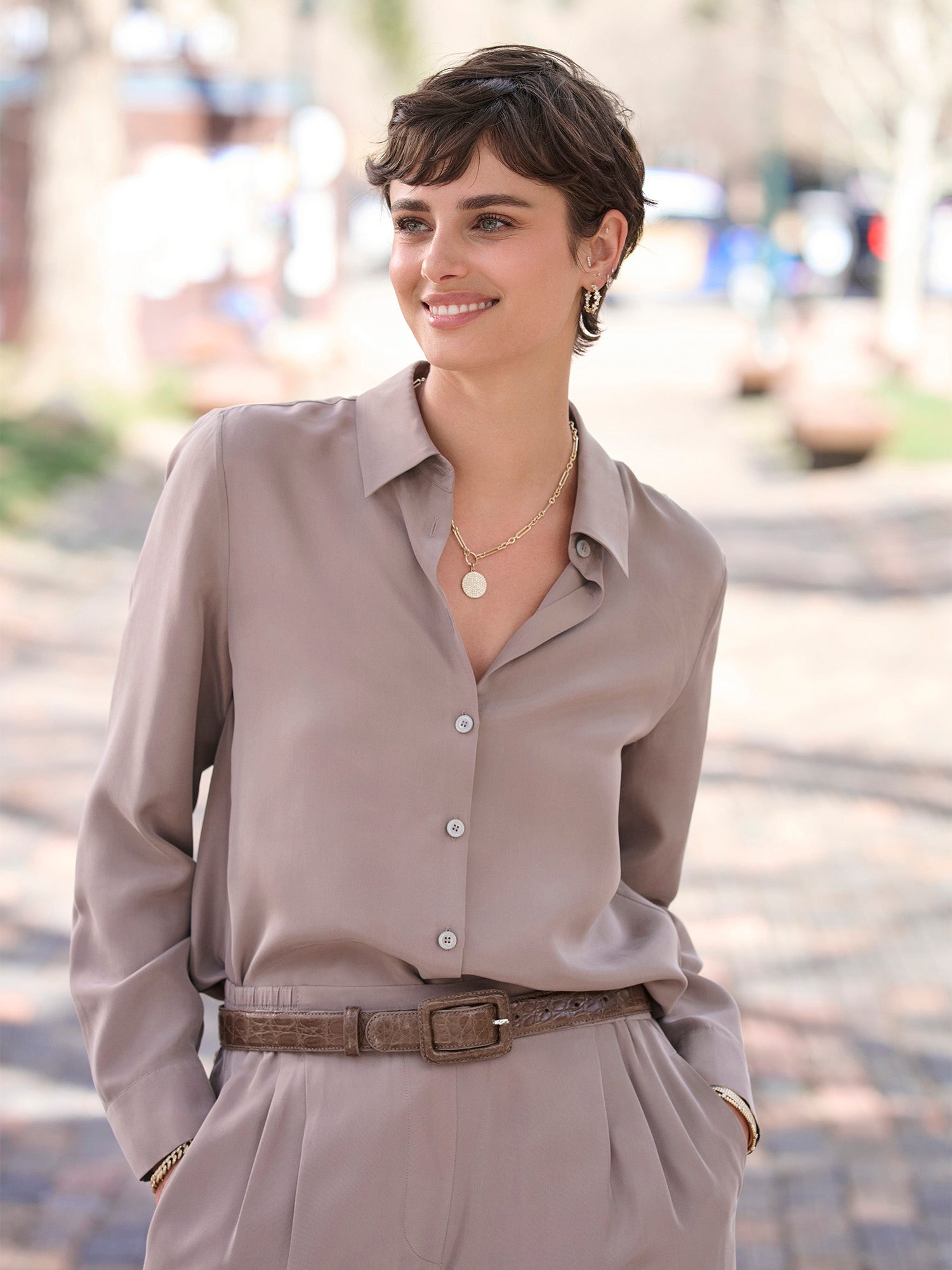 Samira Silk Shirt