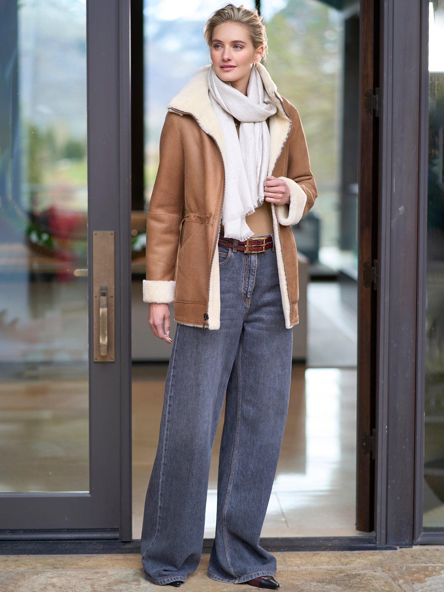 Annelie Reversible Shearling Coat – Gorsuch
