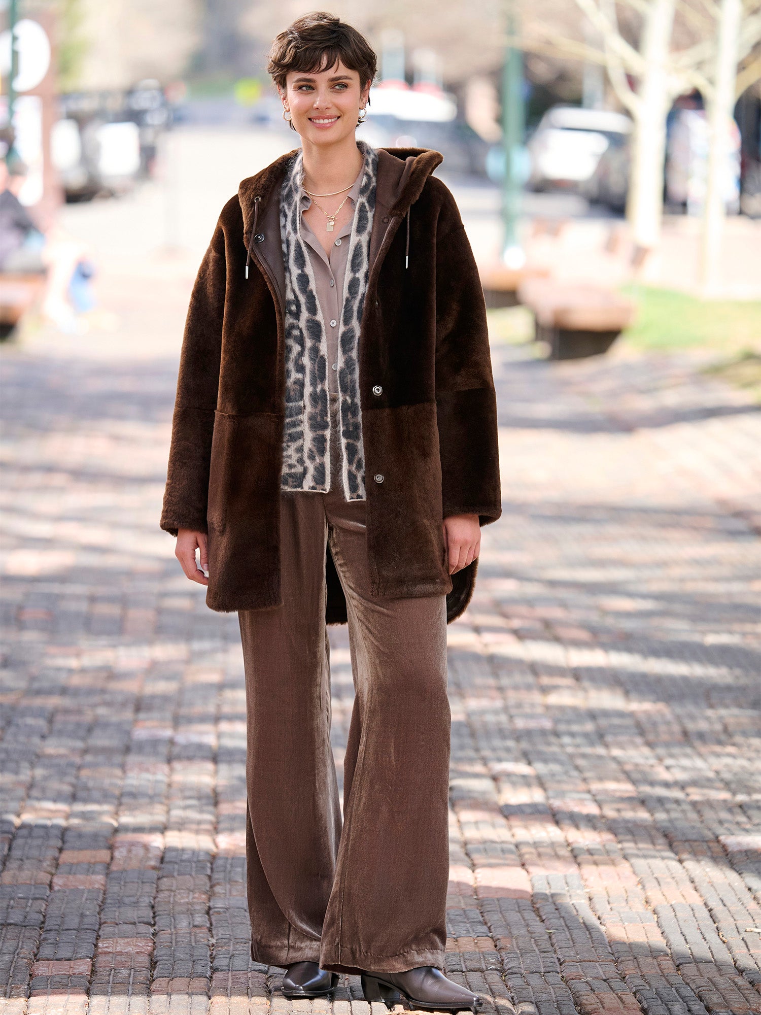 Kim Reversible Shearling Coat – Gorsuch