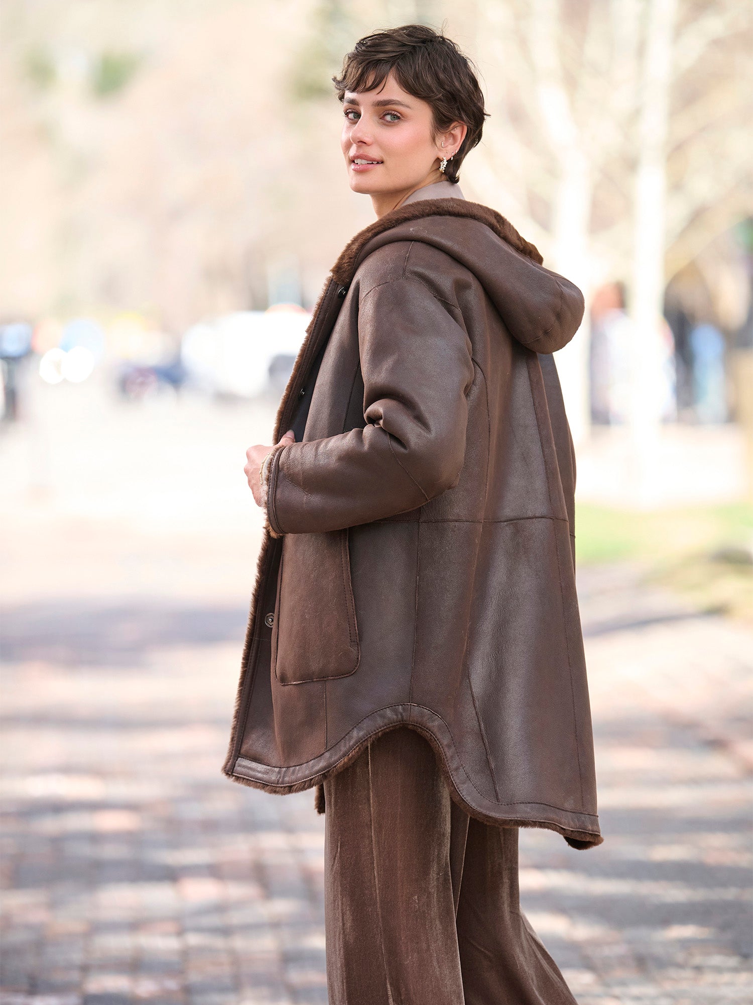 Kim Reversible Shearling Coat – Gorsuch