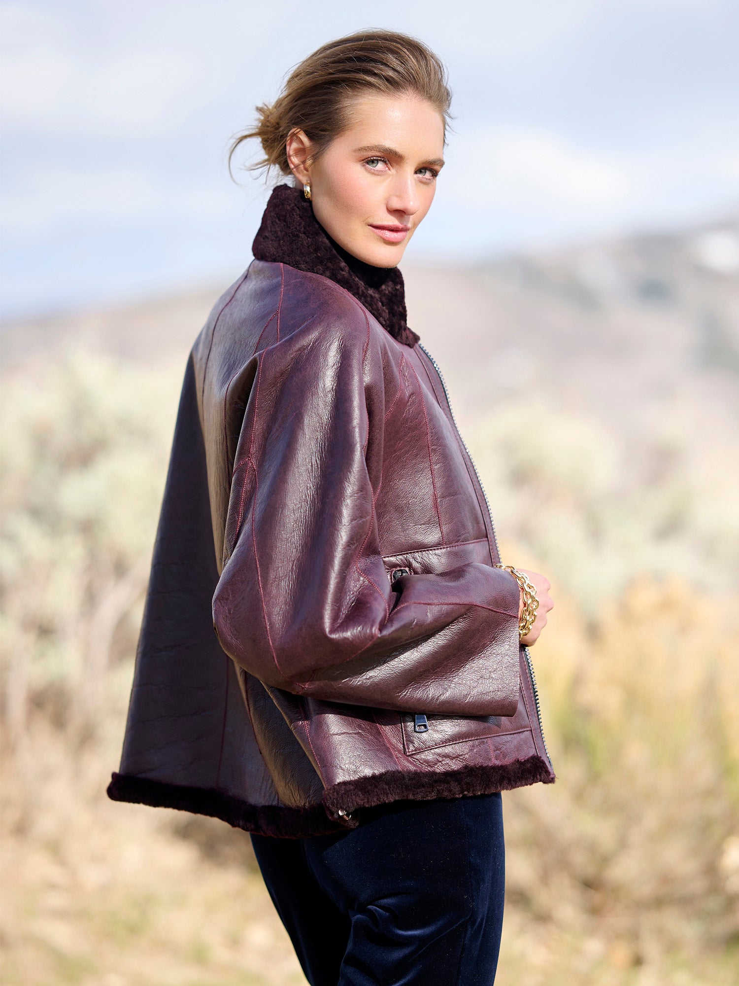 Audrey Reversible Shearling Coat – Gorsuch