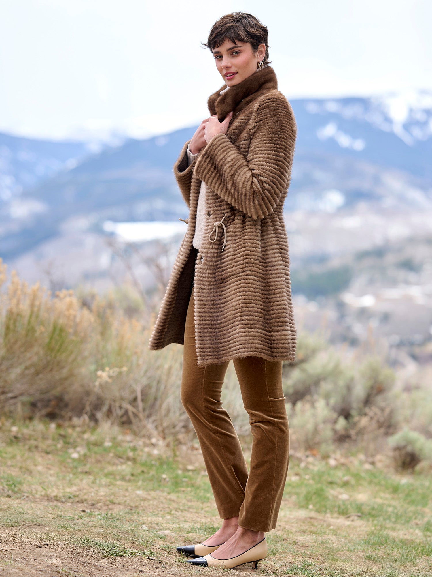 Ainsley Reversible Mink Coat – Gorsuch