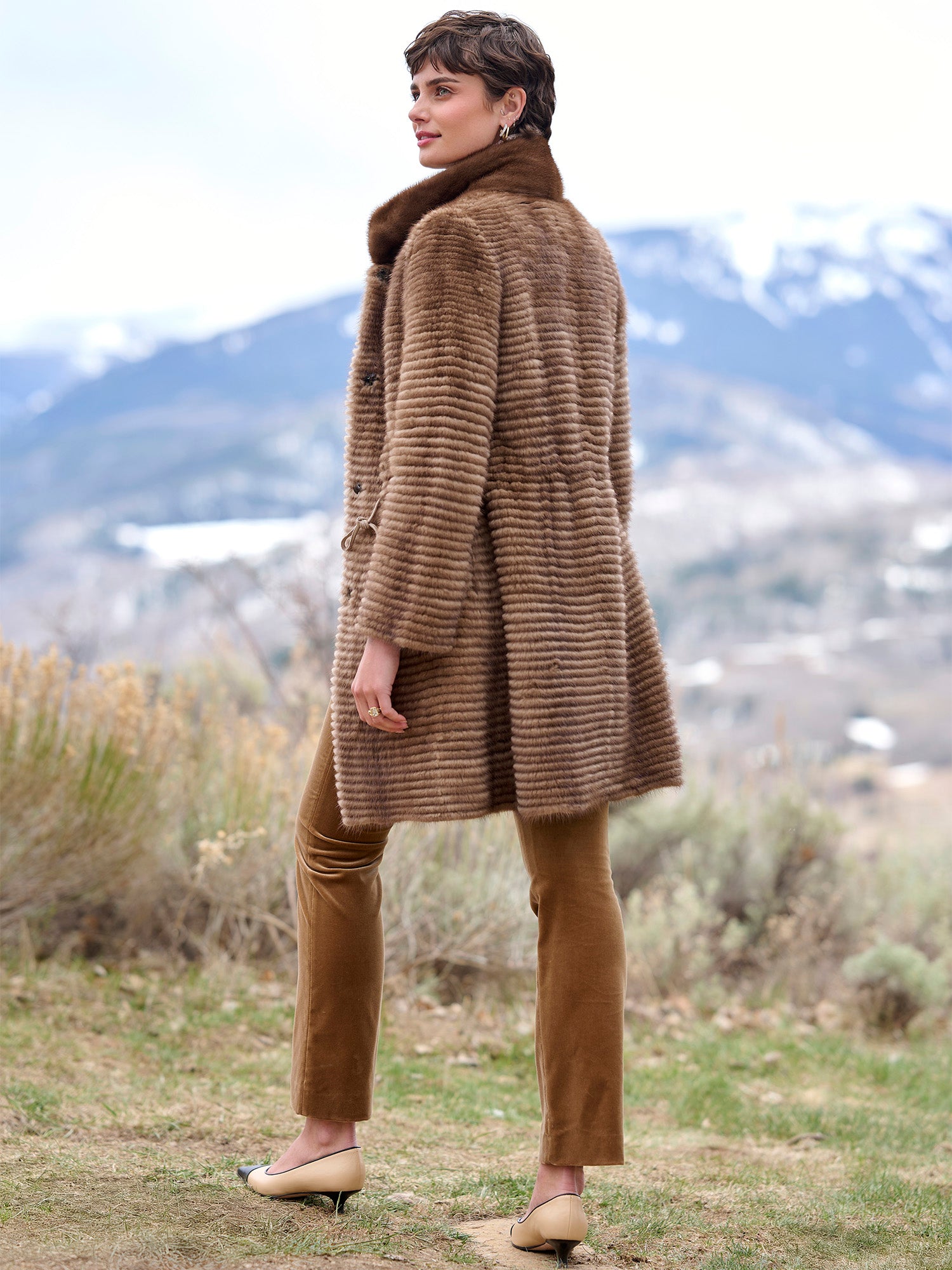 Ainsley Reversible Mink Coat – Gorsuch