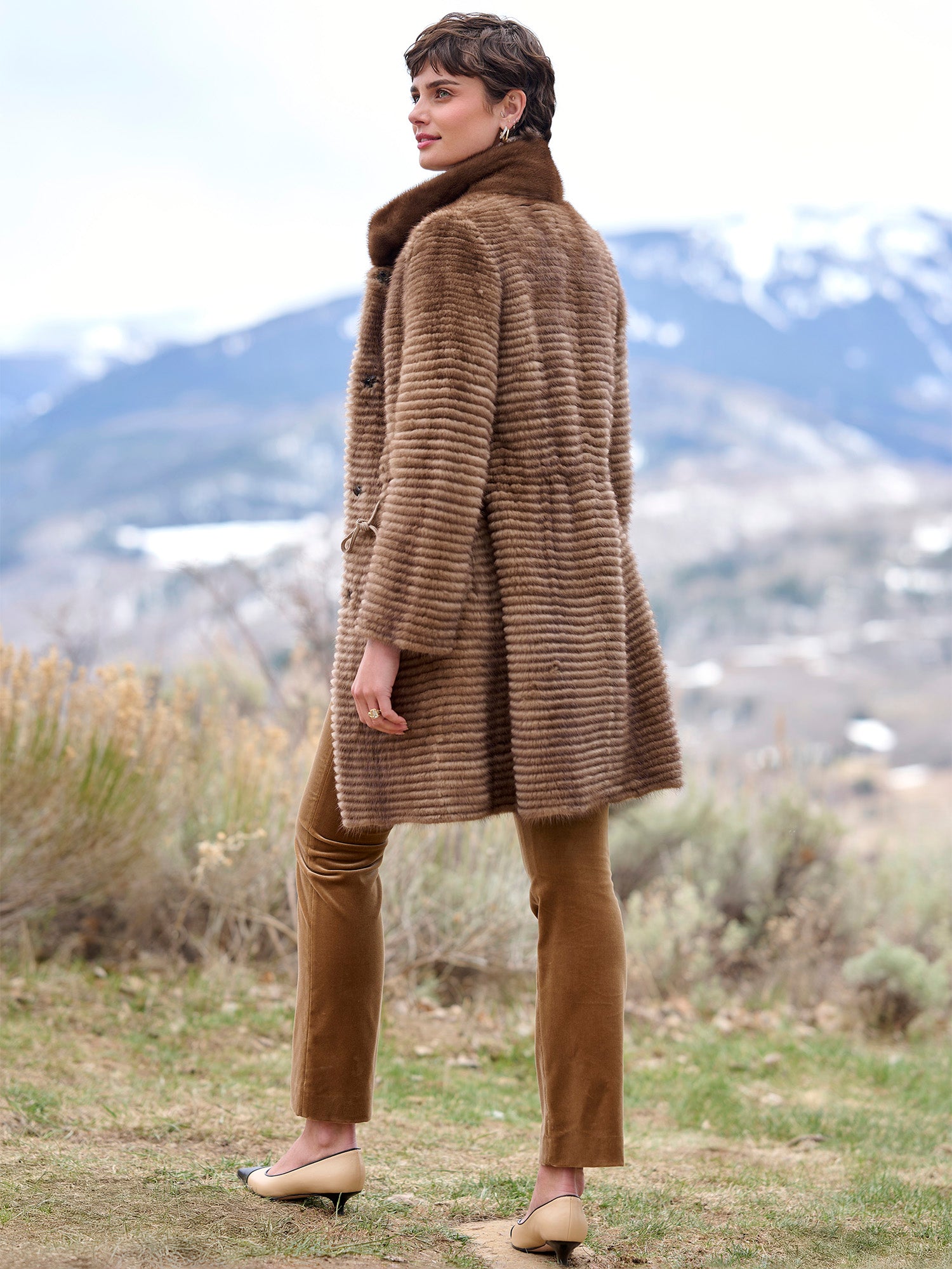 Ainsley Reversible Mink Coat – Gorsuch