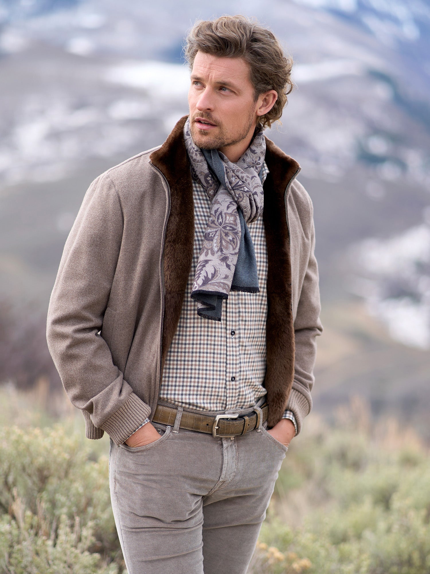 Arlo Cashmere Beaver Zip Cardigan – Gorsuch