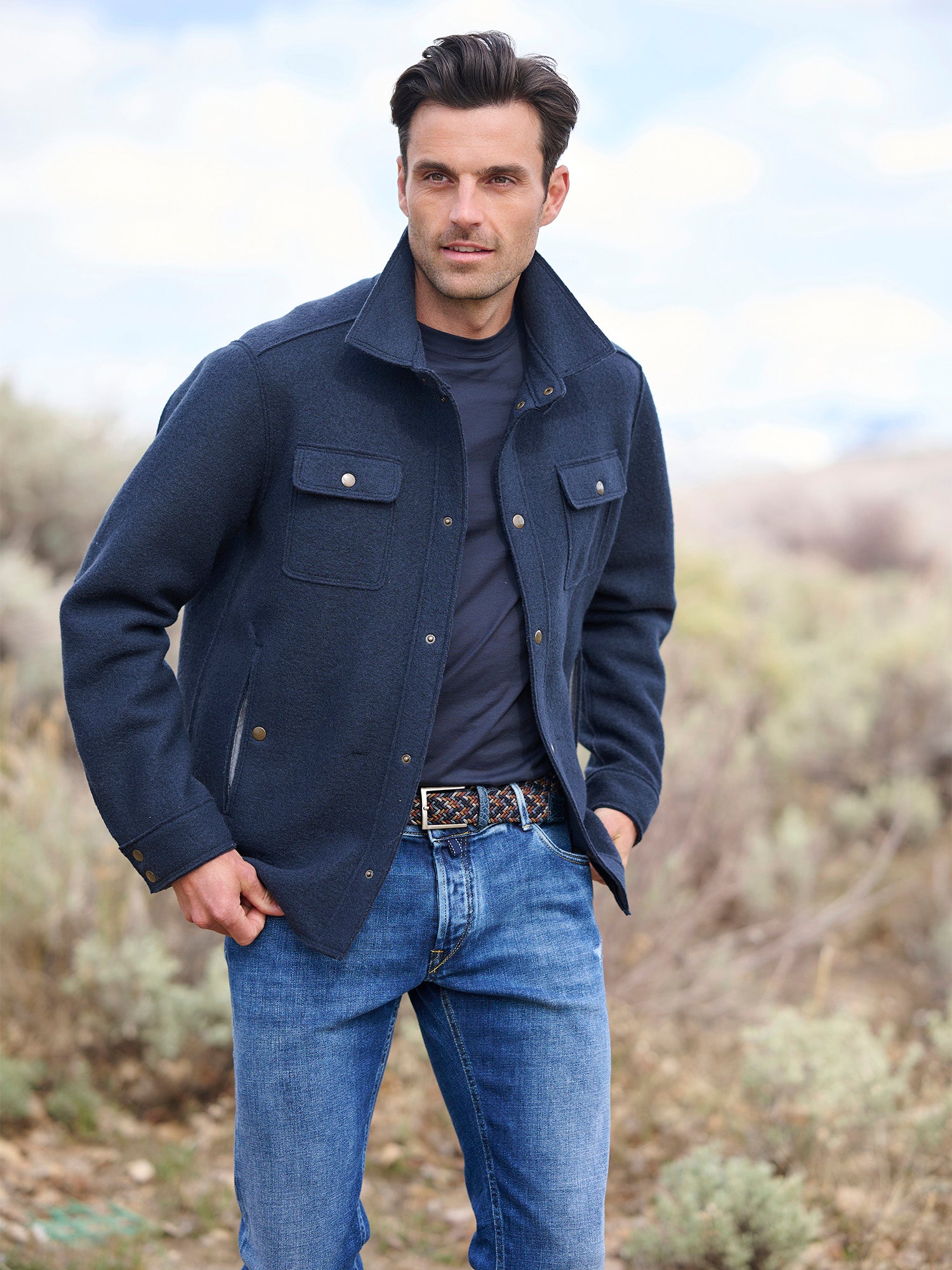 Valentin Wool Shirt Jacket – Gorsuch