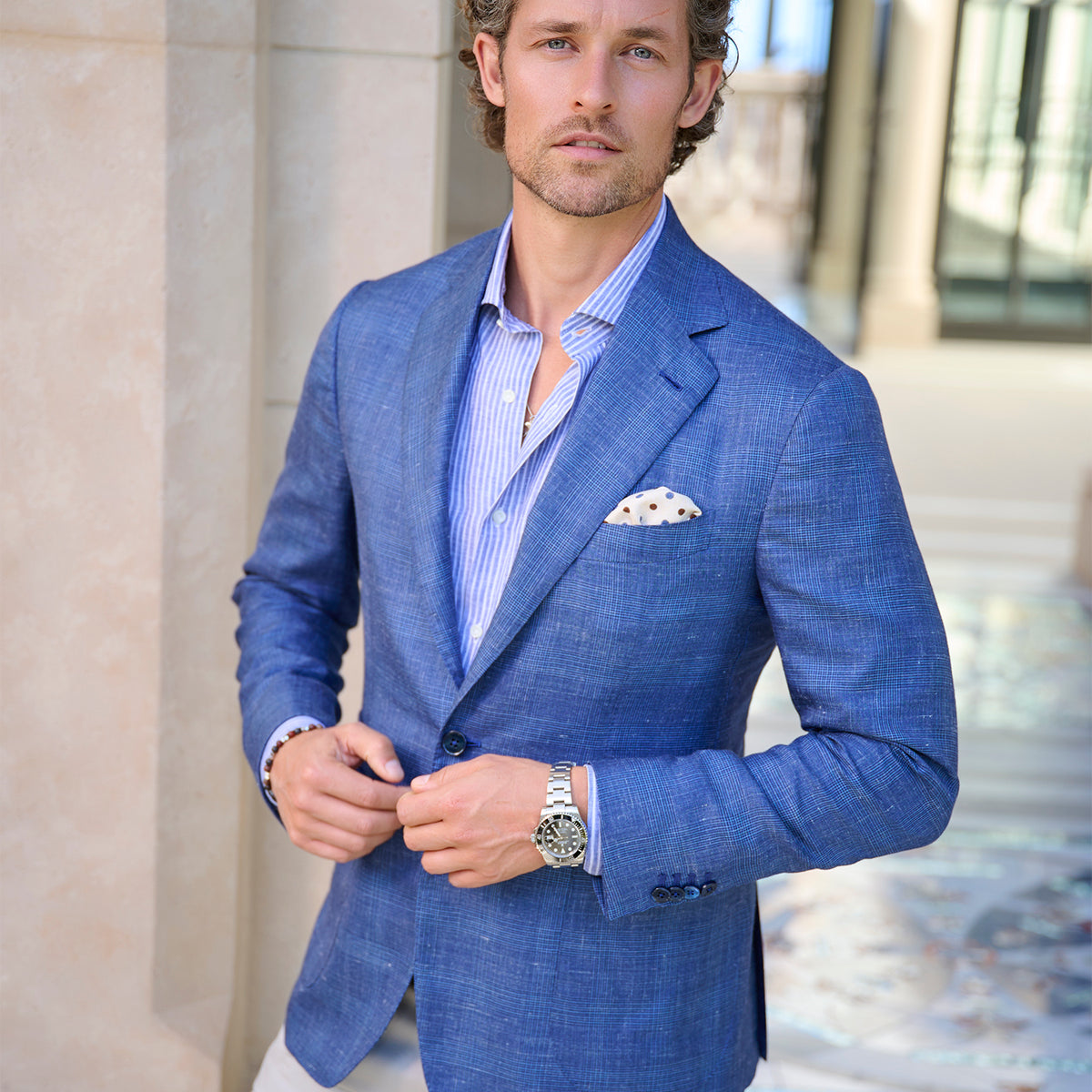 Salento Cashmere Linen Jacket – Gorsuch