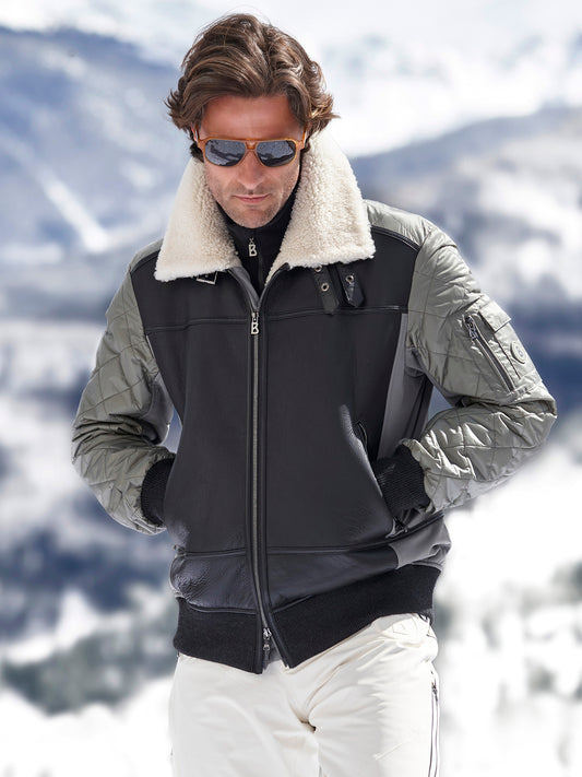 Mailo Leather Ski Jacket